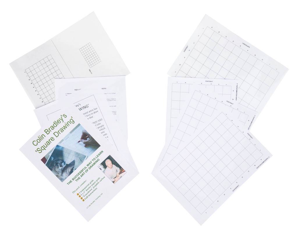 Square Drawing Transparent Grids – ColinBradleyArt
