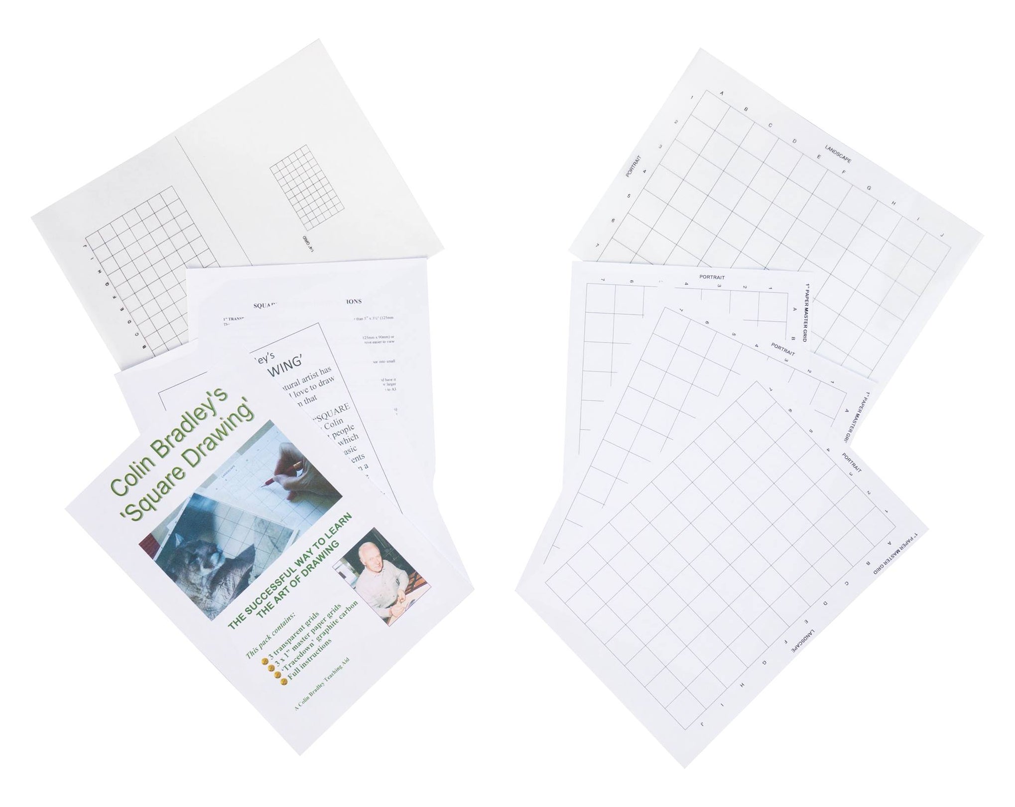 Square Drawing Transparent Grids – ColinBradleyArt